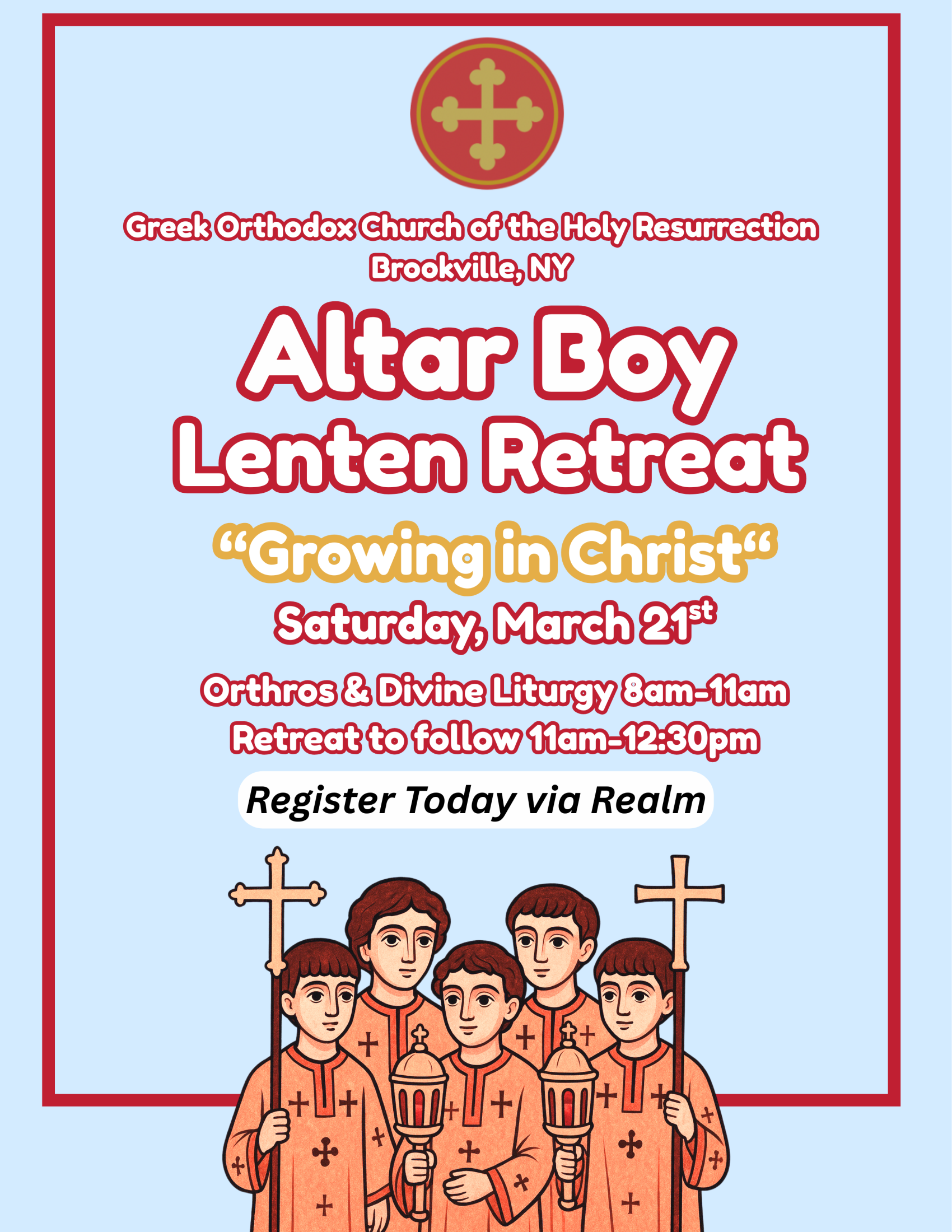 Altar Boy Retreat - March 21, 2026