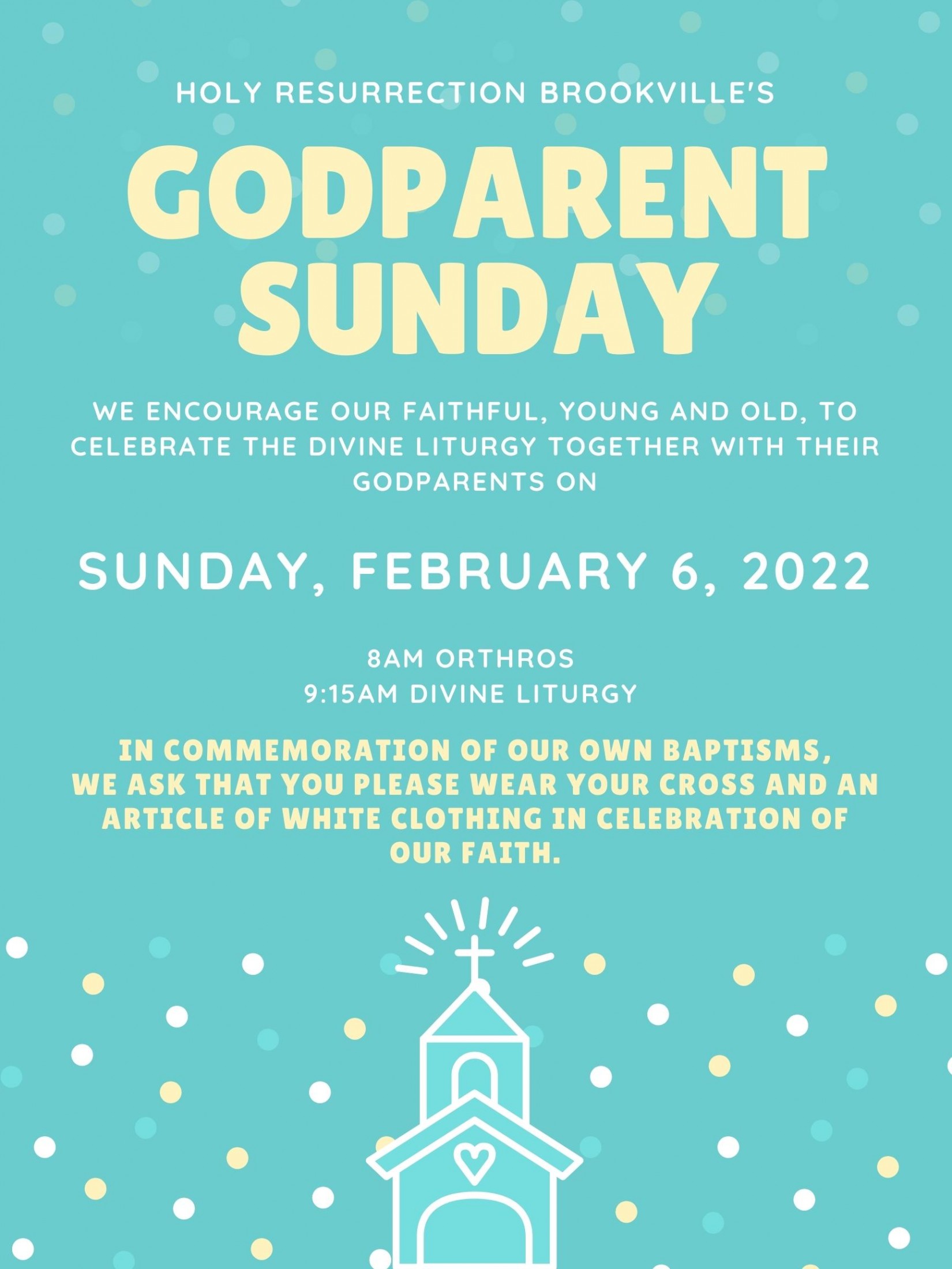 A special day to be with our Godparents! 